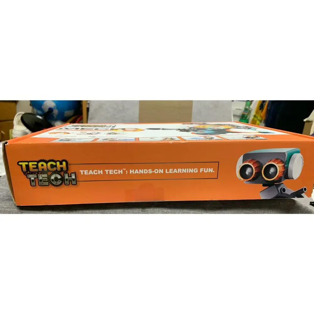 Elenco Teach Tech Mech 5 Mechanical Coding Robot STEM Set Kit - New, Sealed